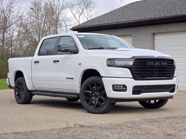 New 2026 Bright White Clear-Coat Exterior Paint RAM Laramie image 2