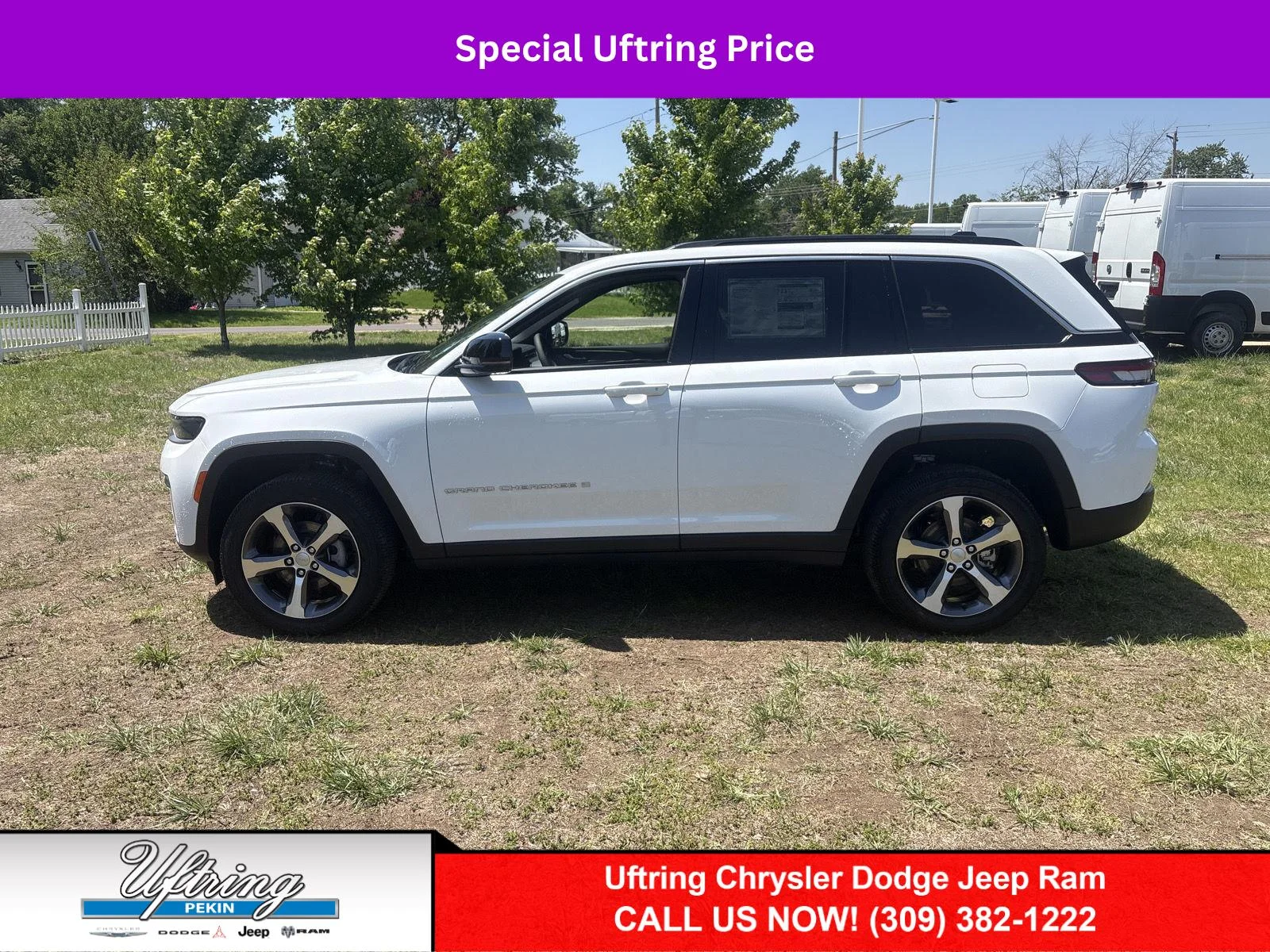 New 2026 Bright White Clearcoat Jeep Limited image 1