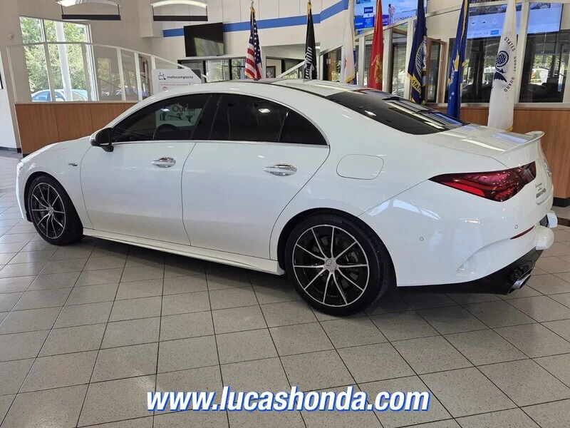 Used 2025 White MERCEDES-BENZ AMG® CLA 35 4MATIC COUPE image 6