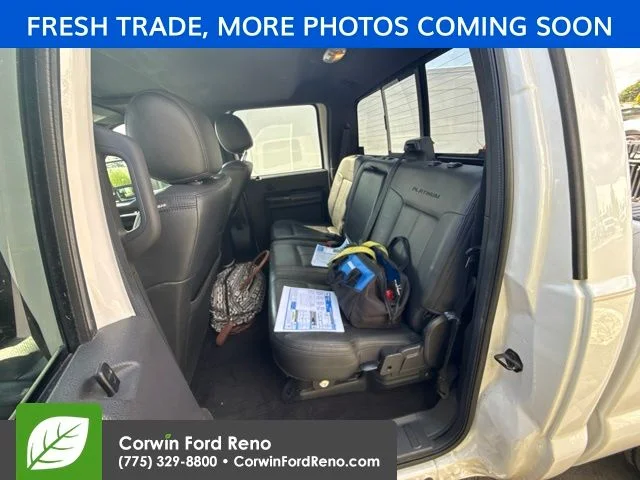 Used 2013 White Platinum Tri-Coat Metallic Ford Platinum image 9