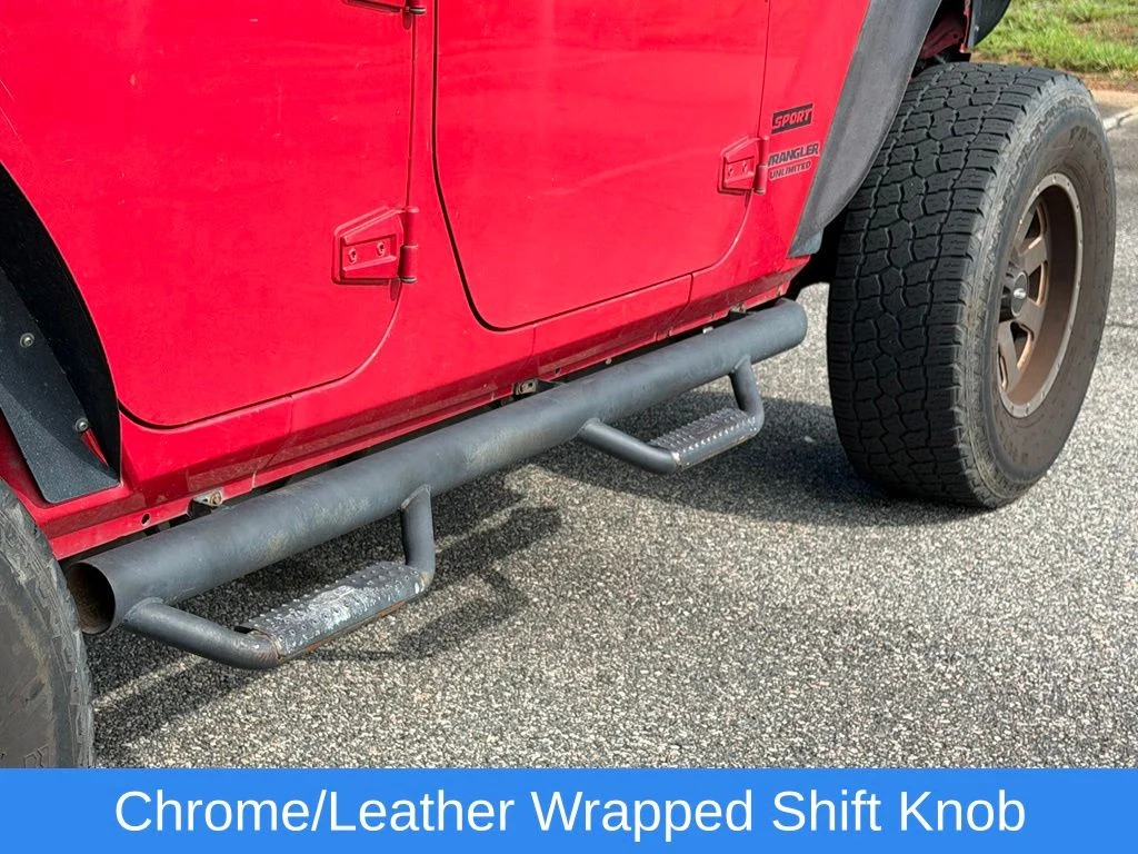 Used 2014 Red Jeep Unlimited Sport image 15