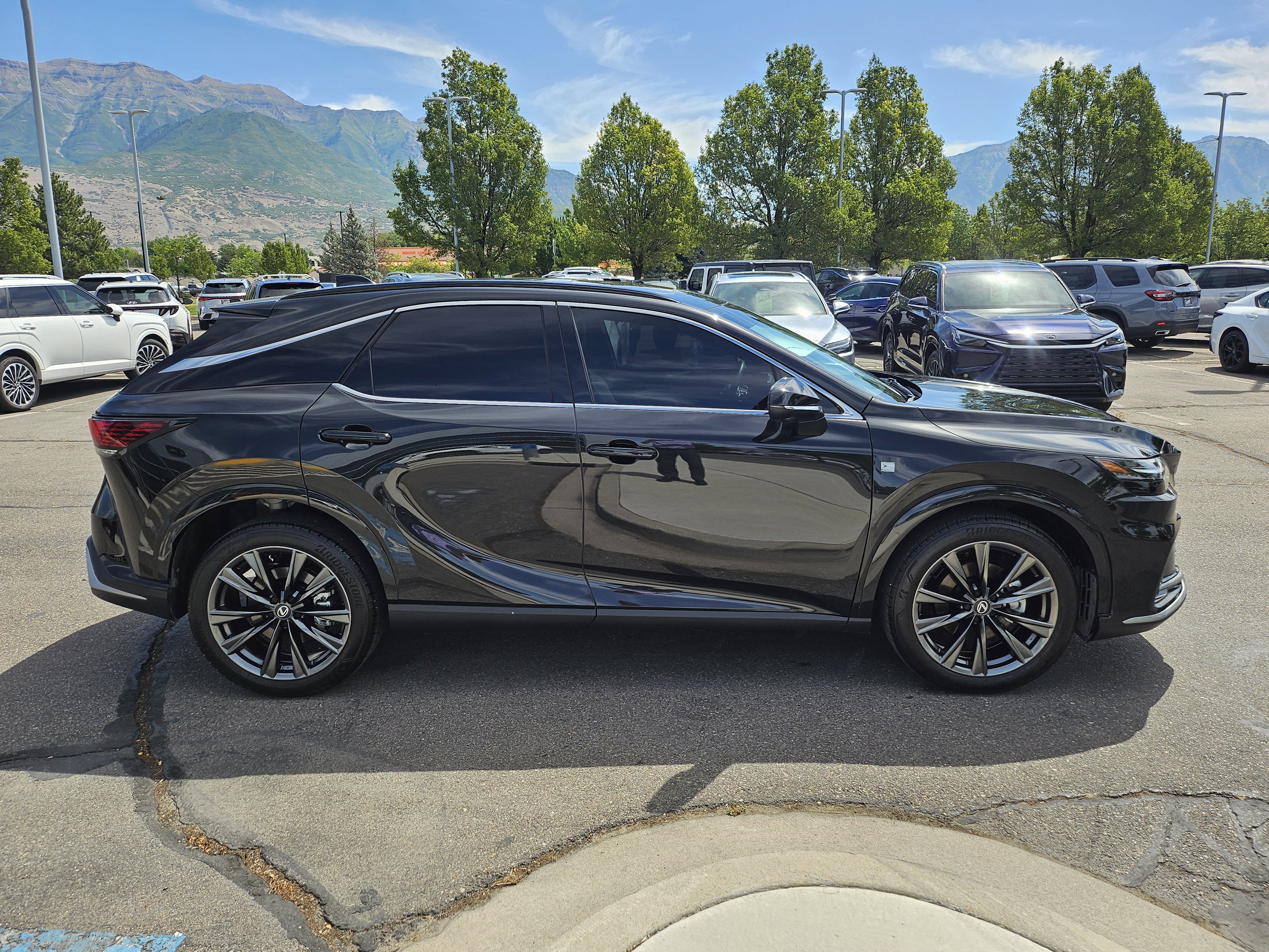 Used 2026 Black Lexus 350h F SPORT Design image 4