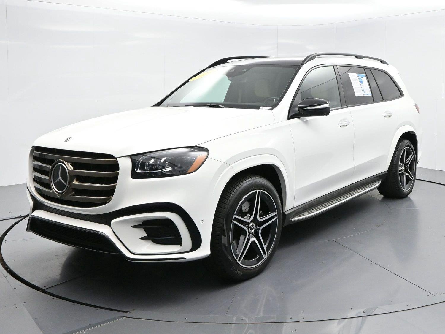 Used 2025 Polar White Mercedes-Benz GLS 450 image 3