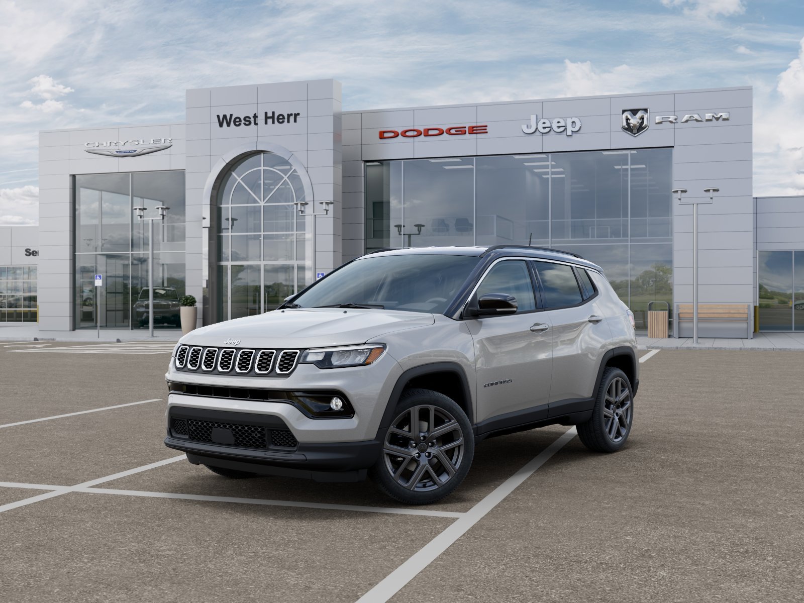 New 2026 Silver Zynith Metallic Clearcoat Jeep COMPASS LIMITED ALTITUDE 4X4 image 27