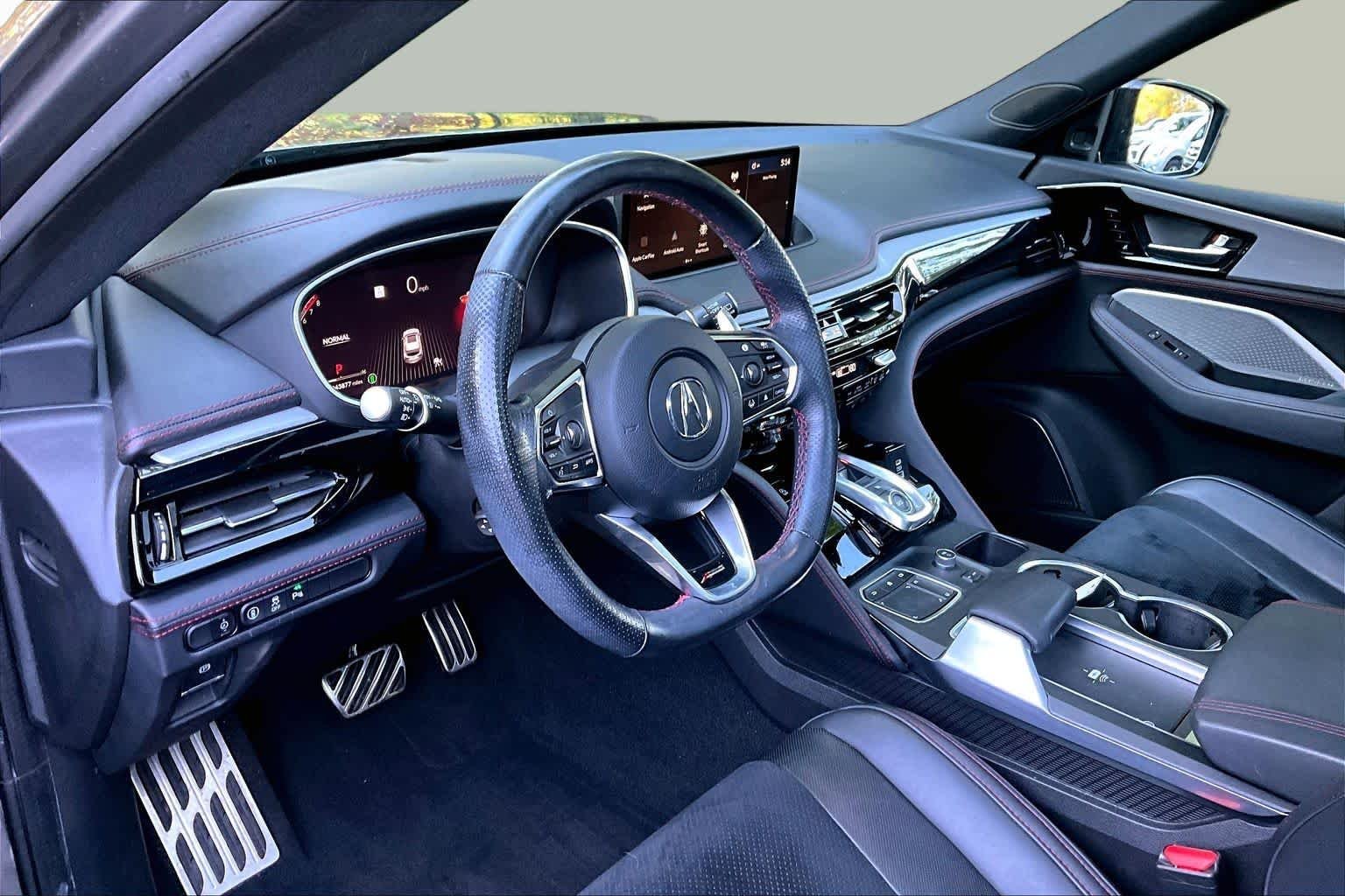 Used 2023 Liquid Carbon Metallic Acura w/A-Spec Package image 17