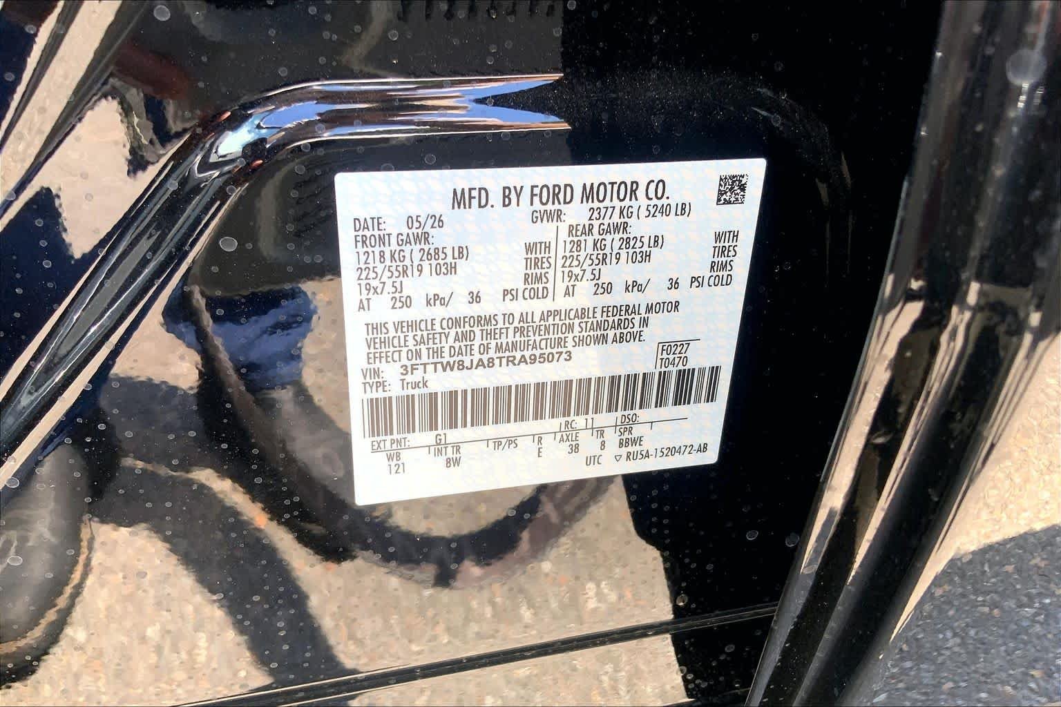 New 2026 Shadow Black Ford XLT image 19