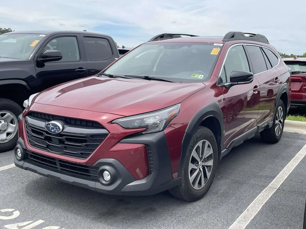 Used 2025 Crimson Red Pearl Subaru Premium image 2