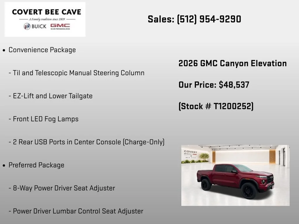 2026 GMC Canyon Elevation - Photo 19