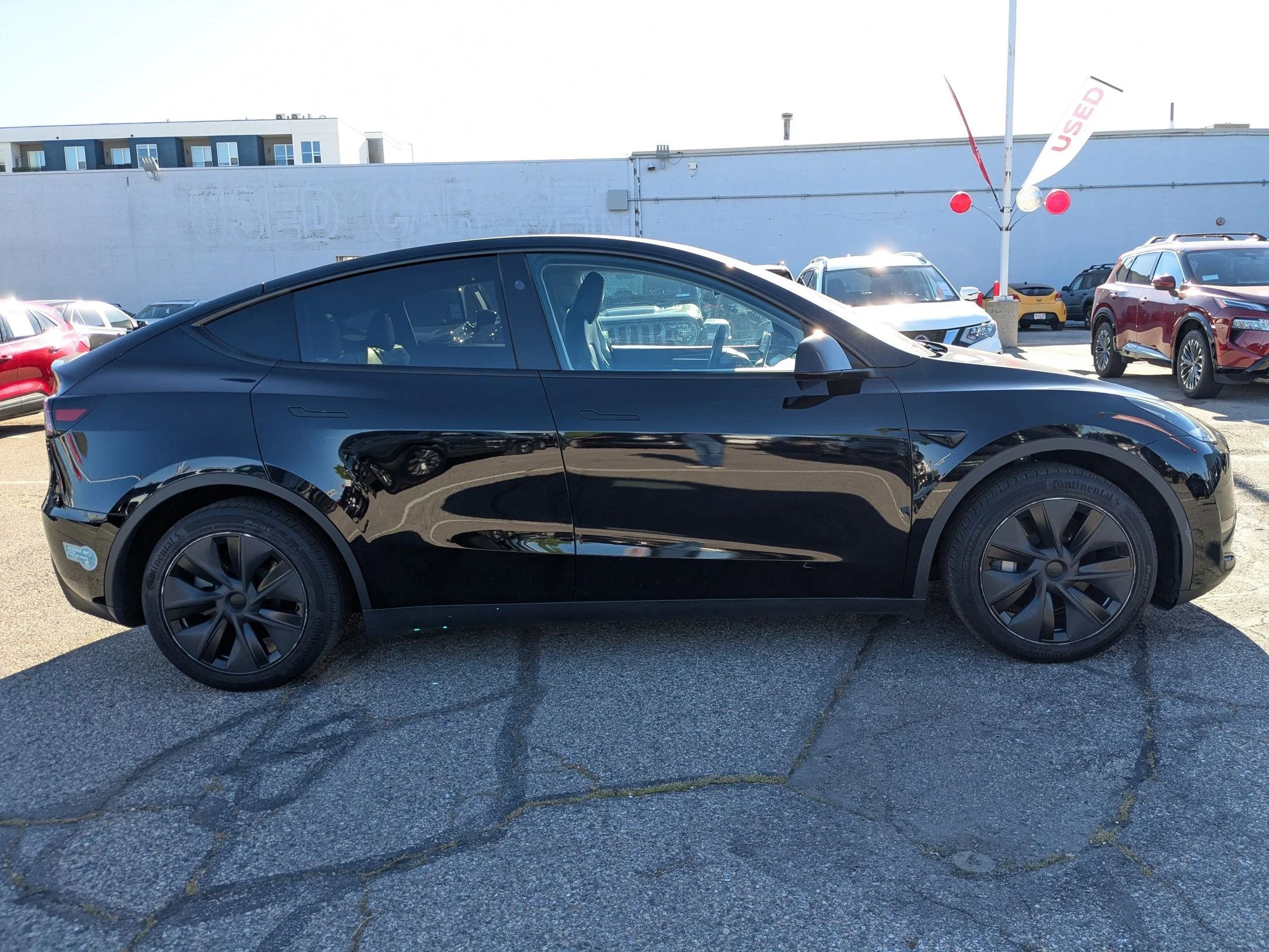 Certified 2025 Tesla Model Y Long Range with VIN 7SAYGDEE7SF291968 for sale in Salt Lake City, UT