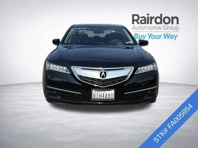 Used 2015 Crystal Black Pearl Acura Tech image 2