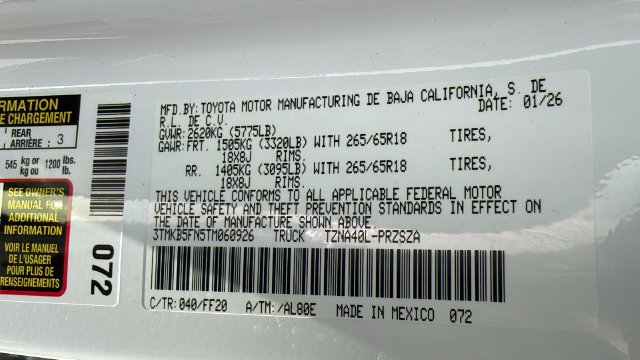 Used 2026 Ice Toyota SR5 image 24