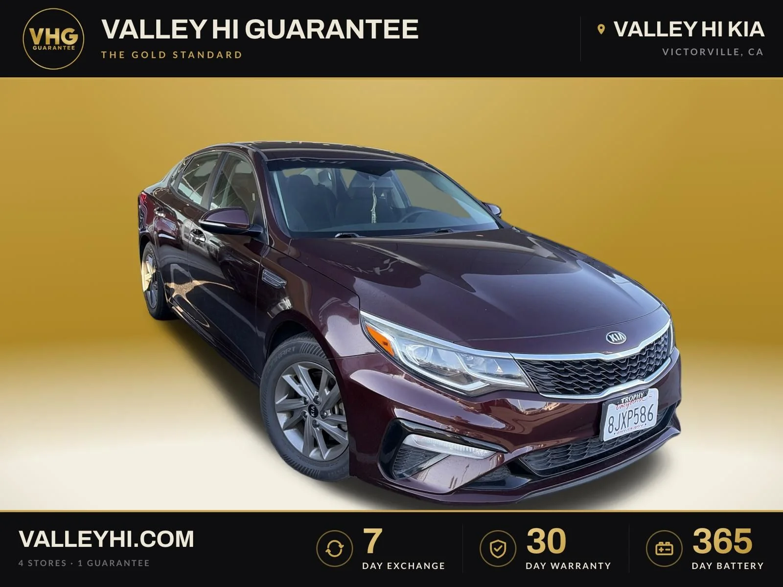Used 2019 Sangria Kia LX image 1