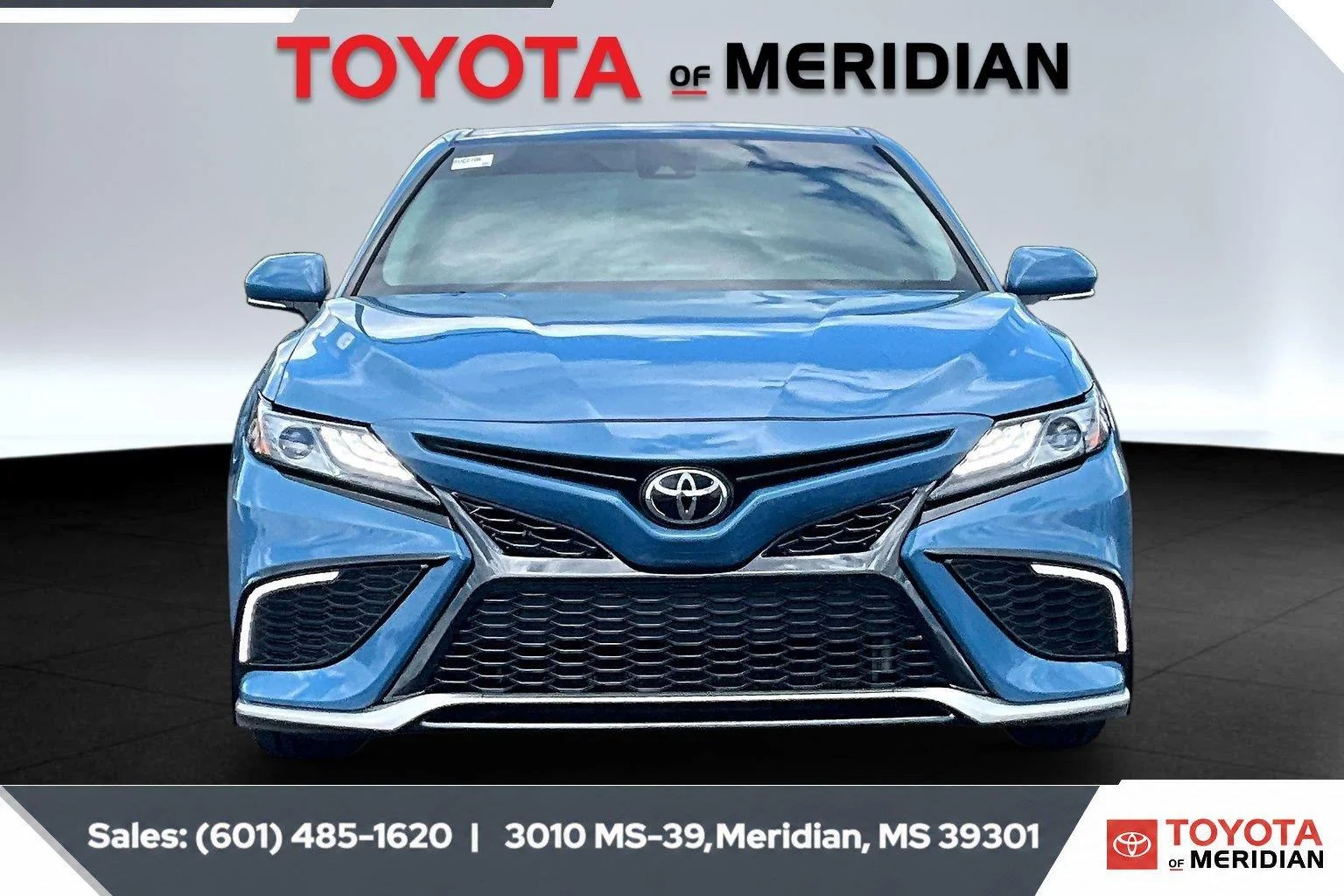 Used 2024 Cavalry Blue Toyota XSE image 3
