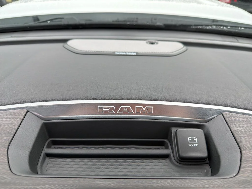 New 2026 Bright White Clear-Coat Exterior Paint RAM Laramie image 36