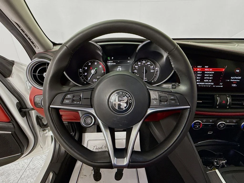 Used 2018 Alfa White Alfa Romeo Ti image 8