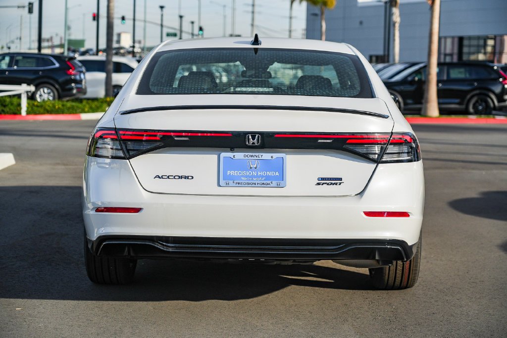 New 2026 Platinum White Pearl Honda Sport-L image 8