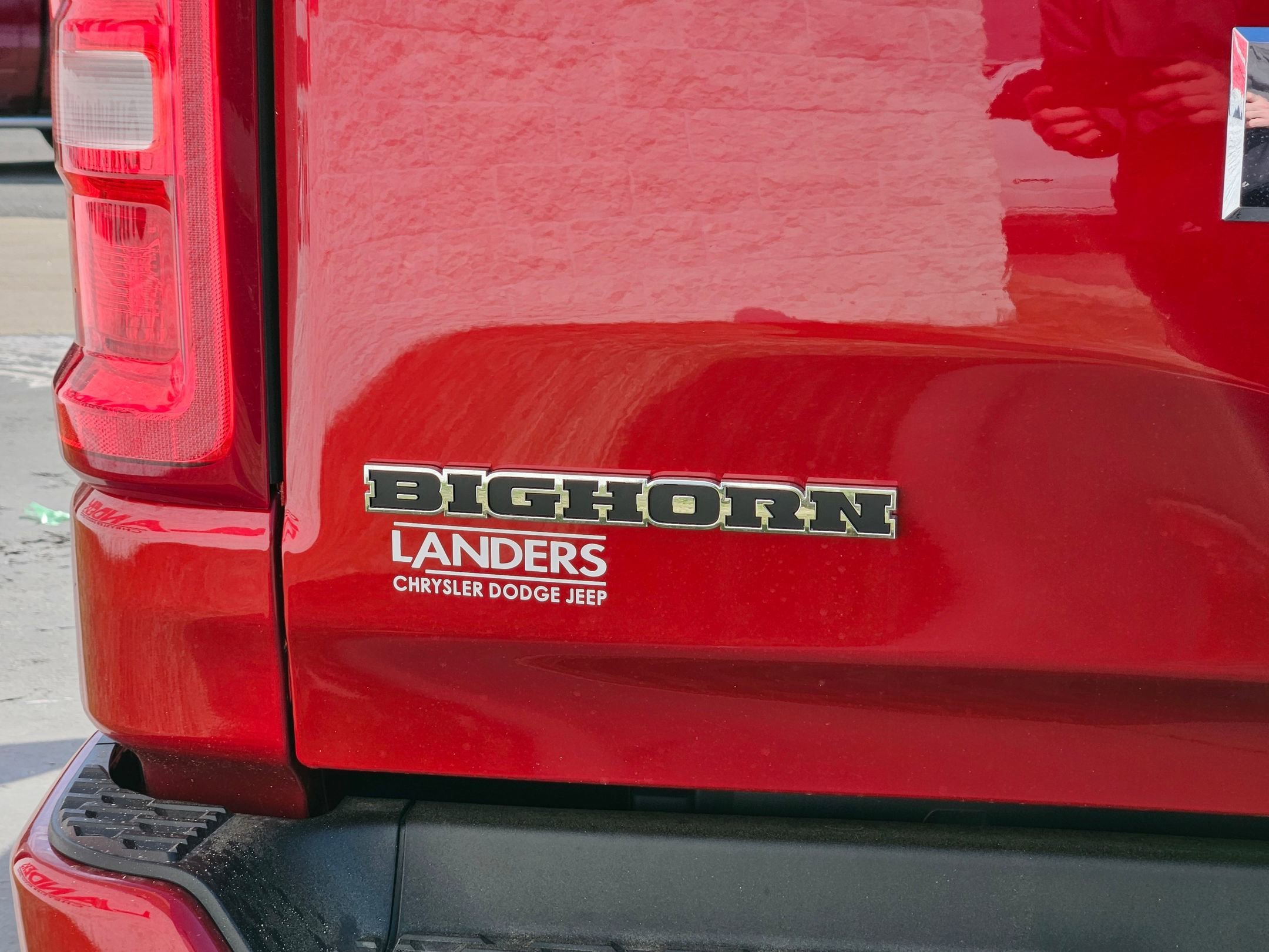 New 2026 Molten Red Pearl-Coat Exterior Paint RAM Big Horn image 26