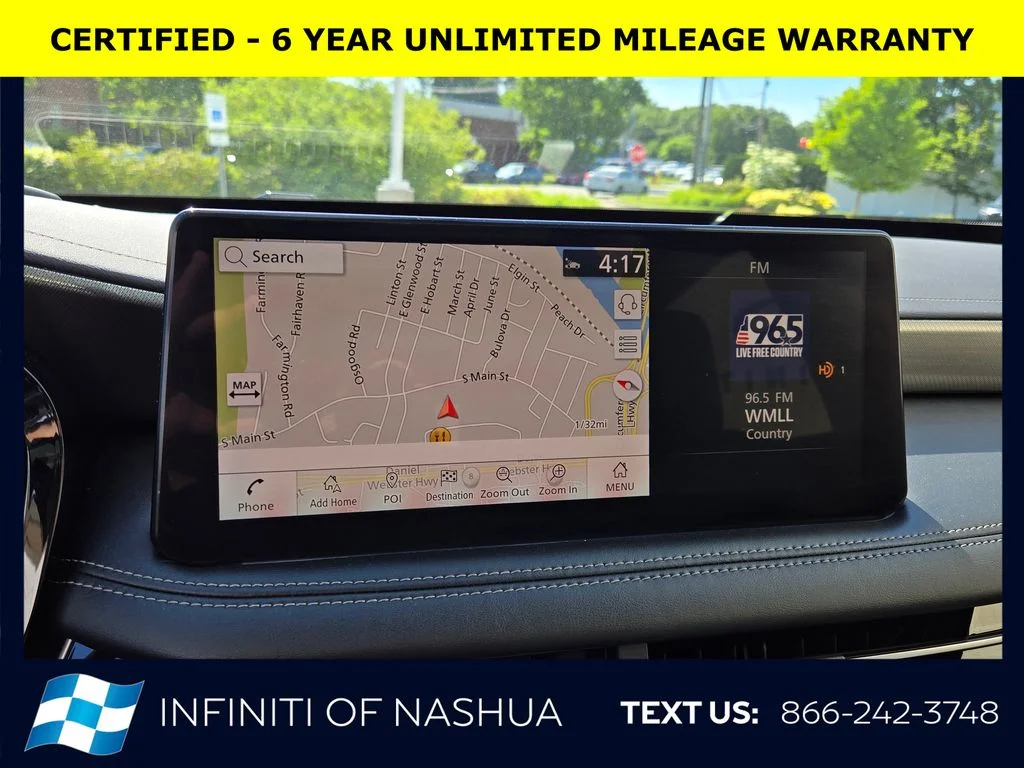 Certified Used 2023 White INFINITI LUXE image 27