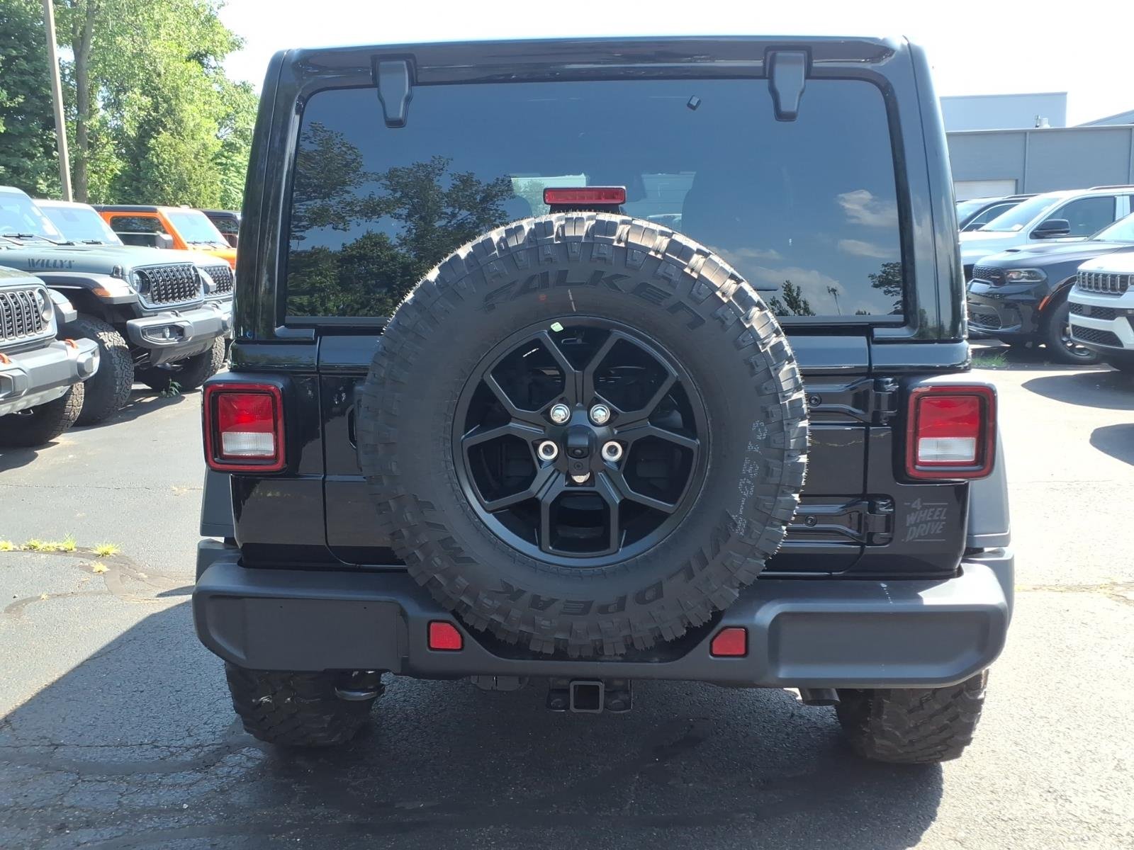 New 2026 Black Clear-Coat Exterior Paint Jeep Willys image 5