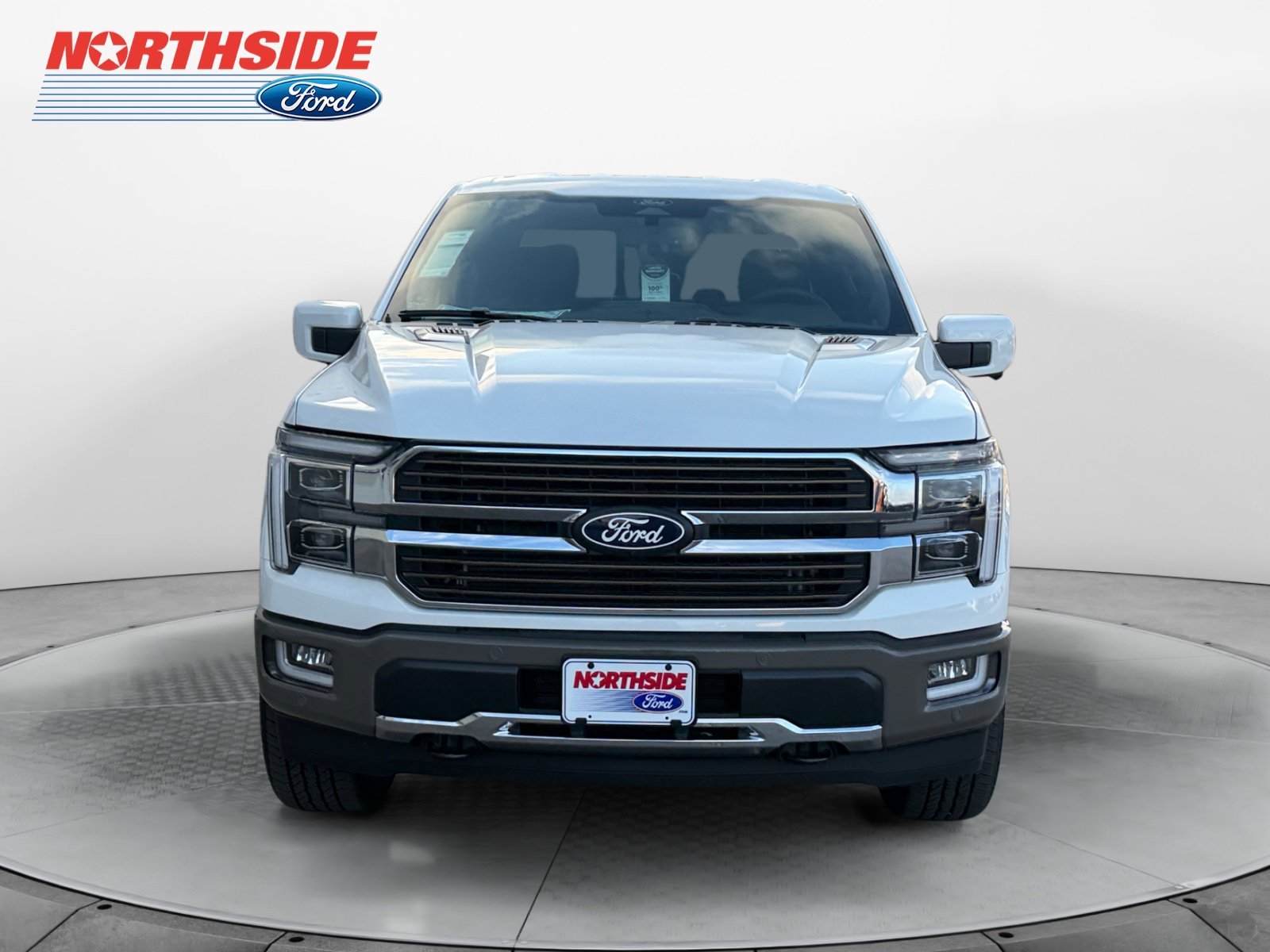 New 2026 Star White Metallic Tri-Coat Ford King Ranch image 2