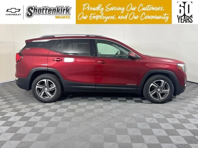 Used 2020 Red Quartz Tintcoat GMC SLT image 35