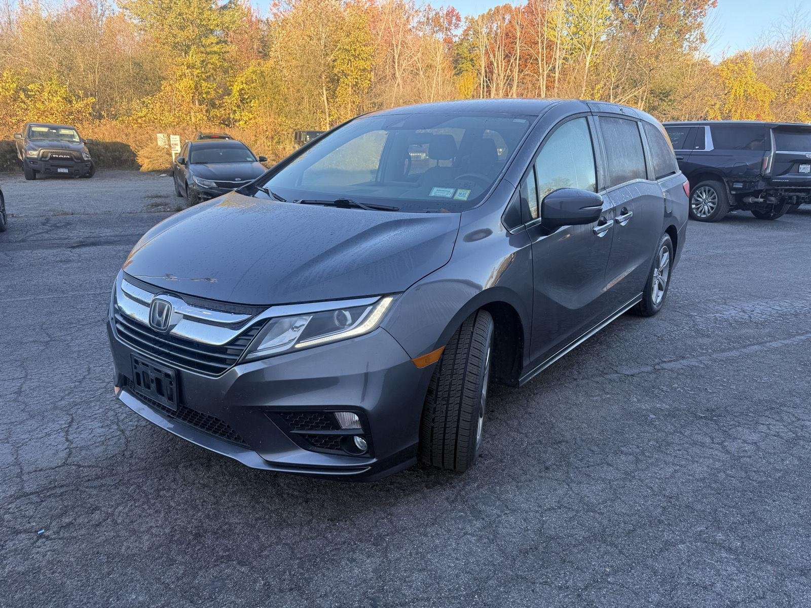 Used 2020 Modern Steel Metallic Honda EX image 16