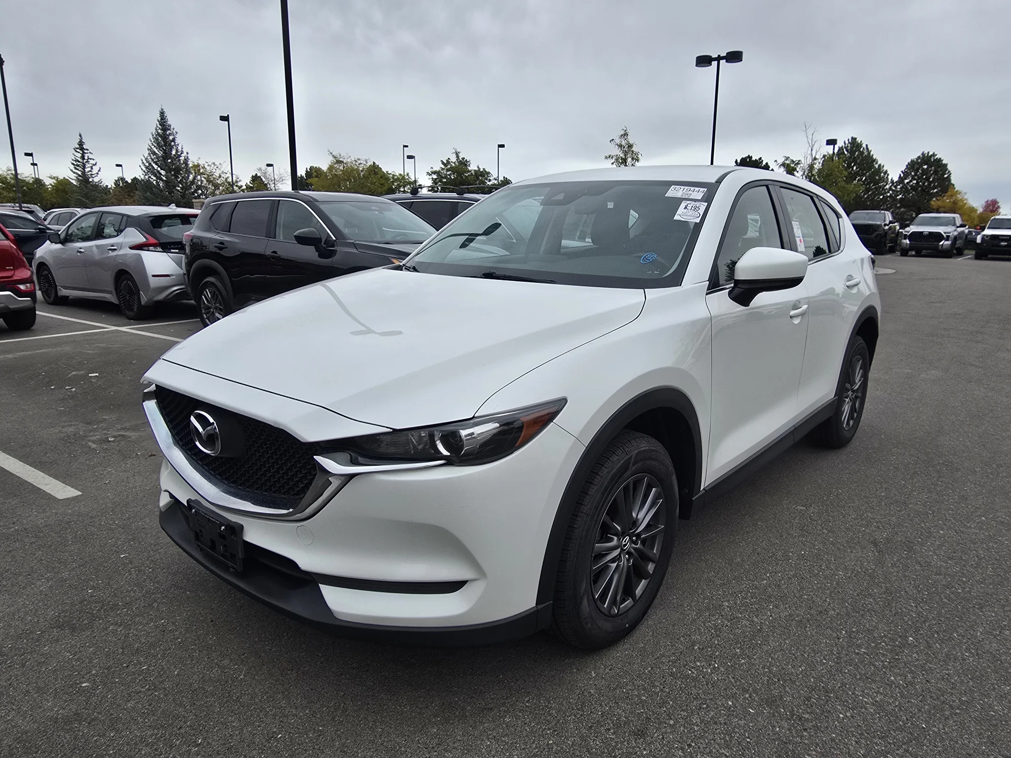 Used 2019 Snowflake White Pearl Mica Mazda Sport image 1