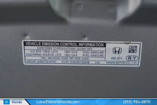 Used 2025 Solar Silver Metallic Honda Sport-L image 31