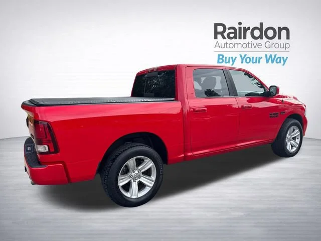 Used 2016 Flame Red Clearcoat Ram Sport image 7
