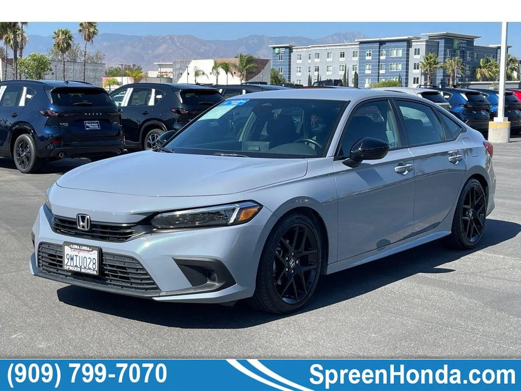 Certified Used 2024 Sonic Gray Pearl Honda Sport image 1
