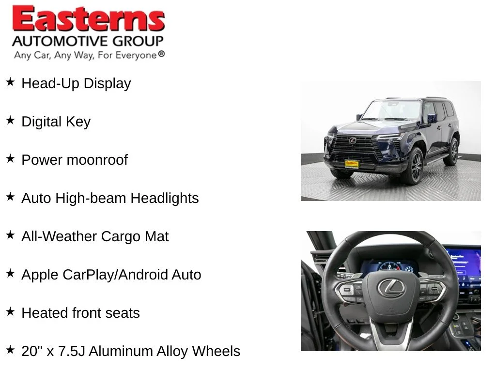 Used 2025 Blue Lexus 550 Premium+ image 11