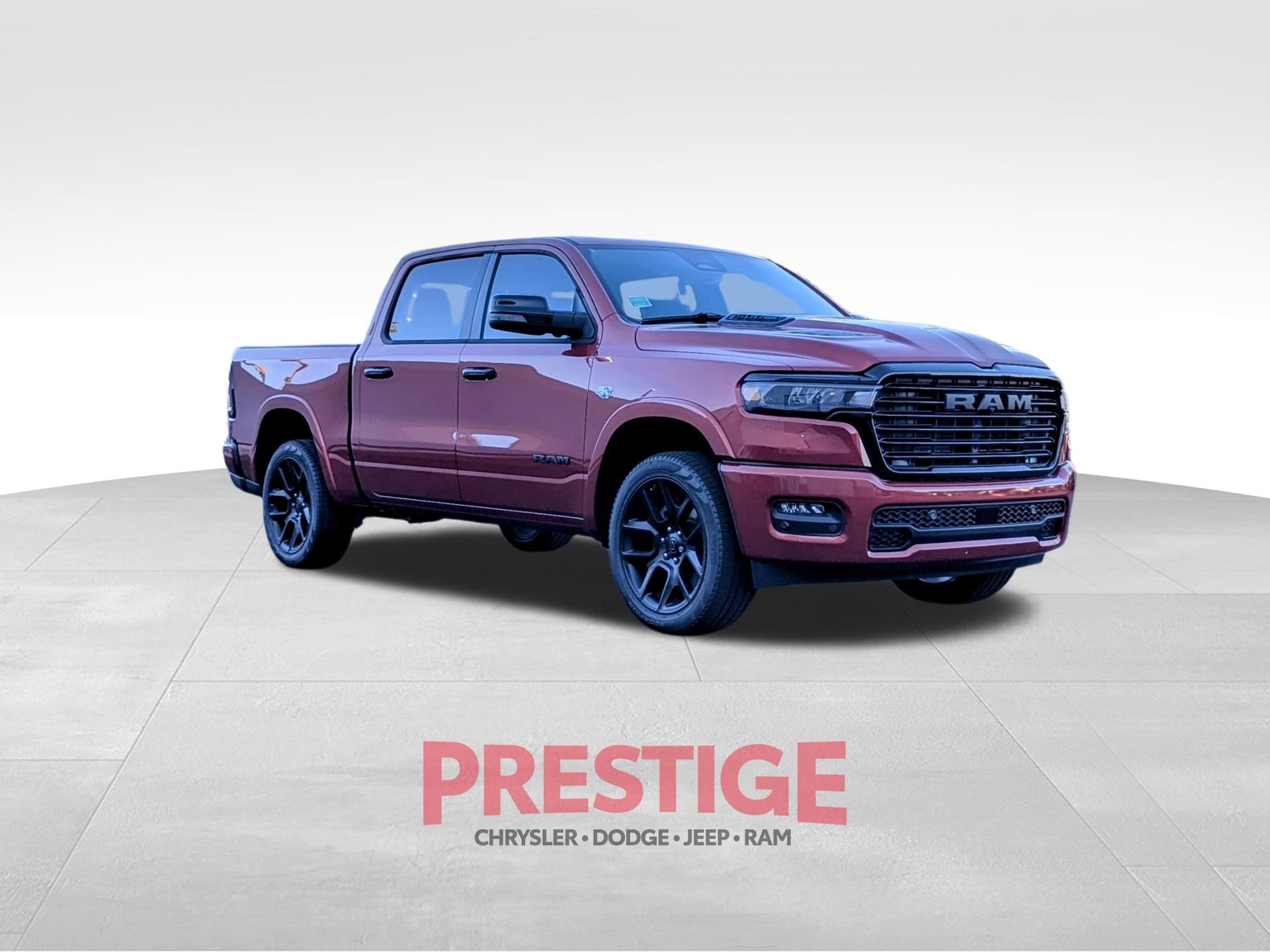 New 2026 Molten Red Pearl-Coat Exterior Paint RAM Laramie image 3