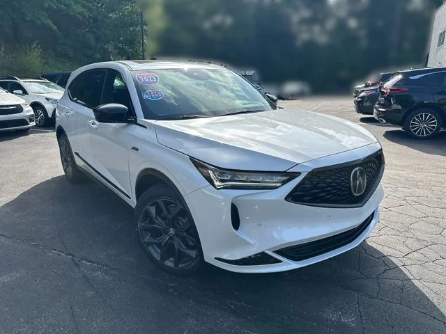 Used 2023 Platinum White Pearl Acura SH-AWD with A-Spec Package image 11