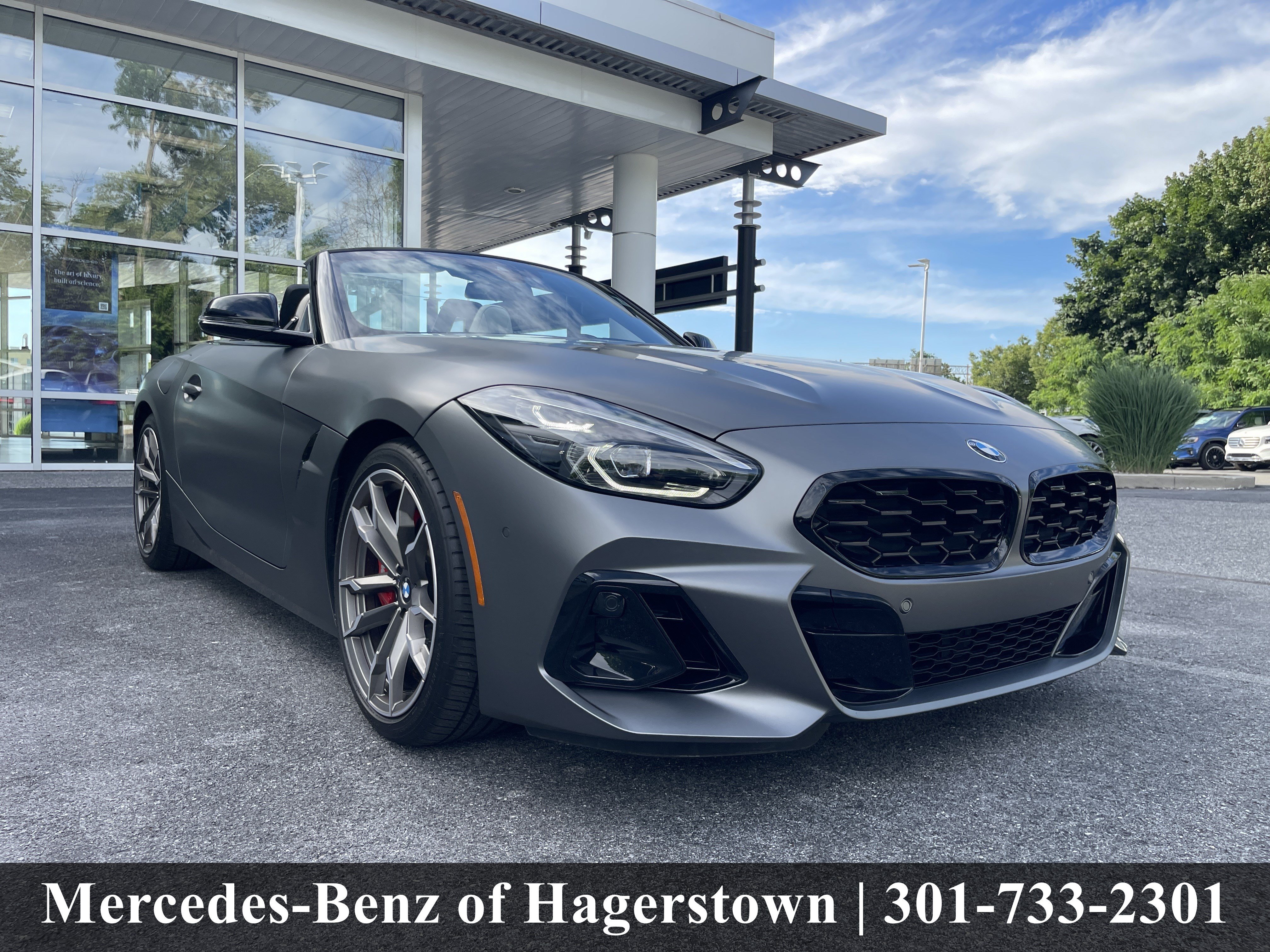 Used 2024 Frozen Grey II Metallic BMW M40i Roadster image 42