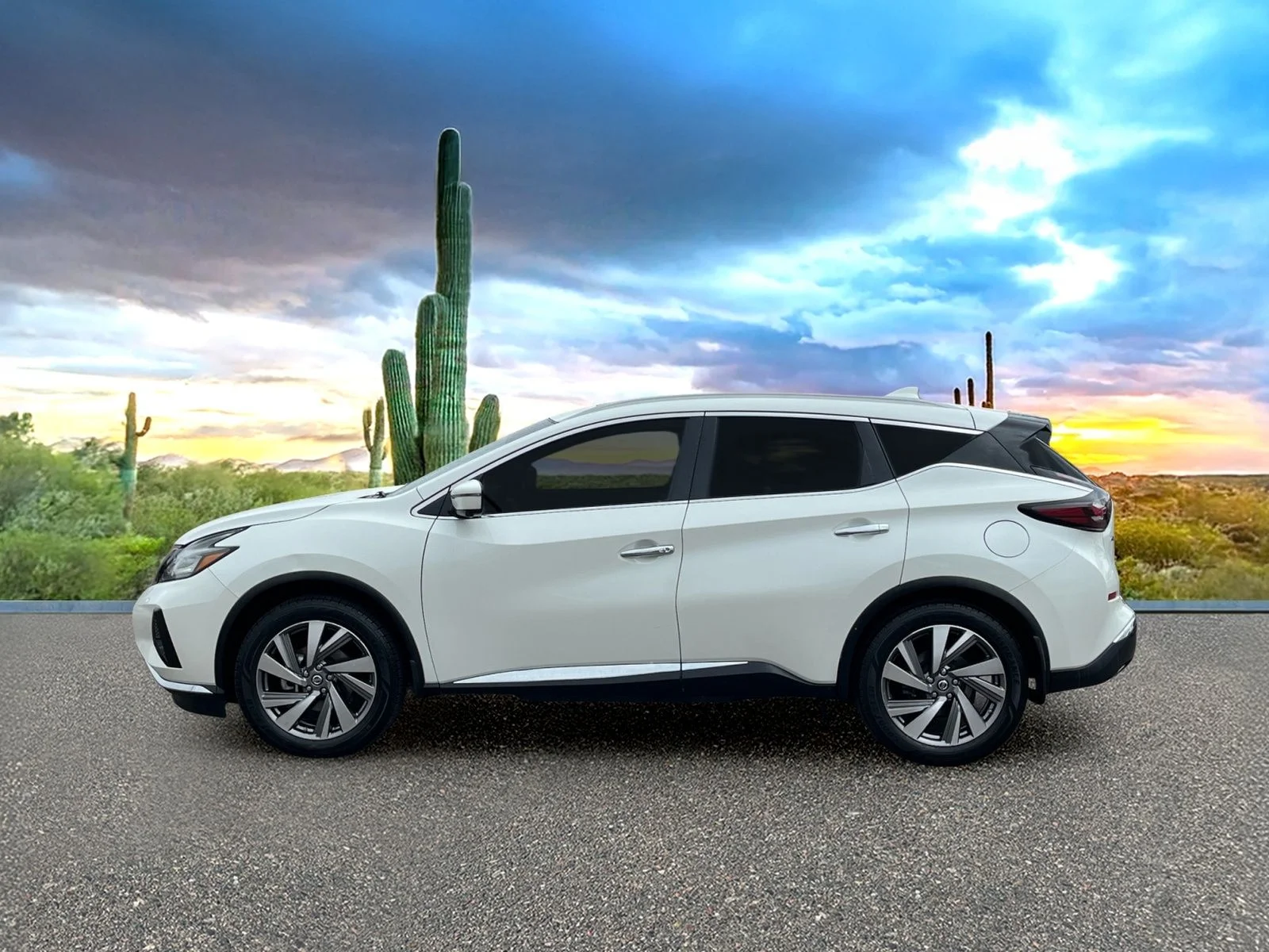 Used 2019 Pearl White Tricoat Nissan SL image 2