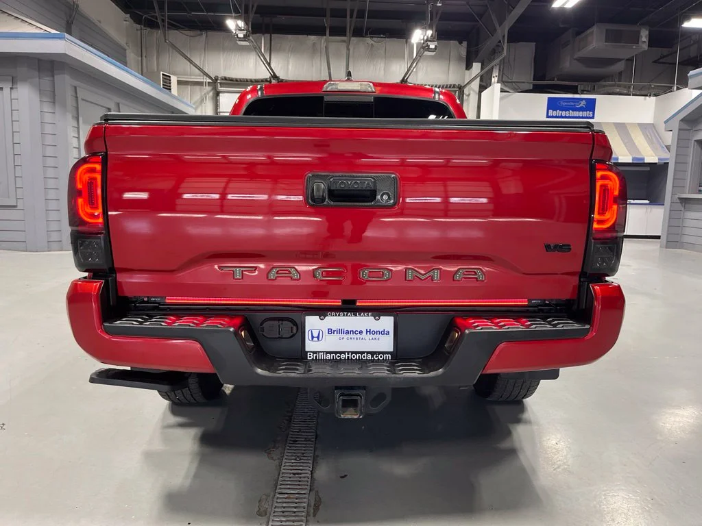 Used 2021 Barcelona Red Metallic Toyota TRD Sport image 6