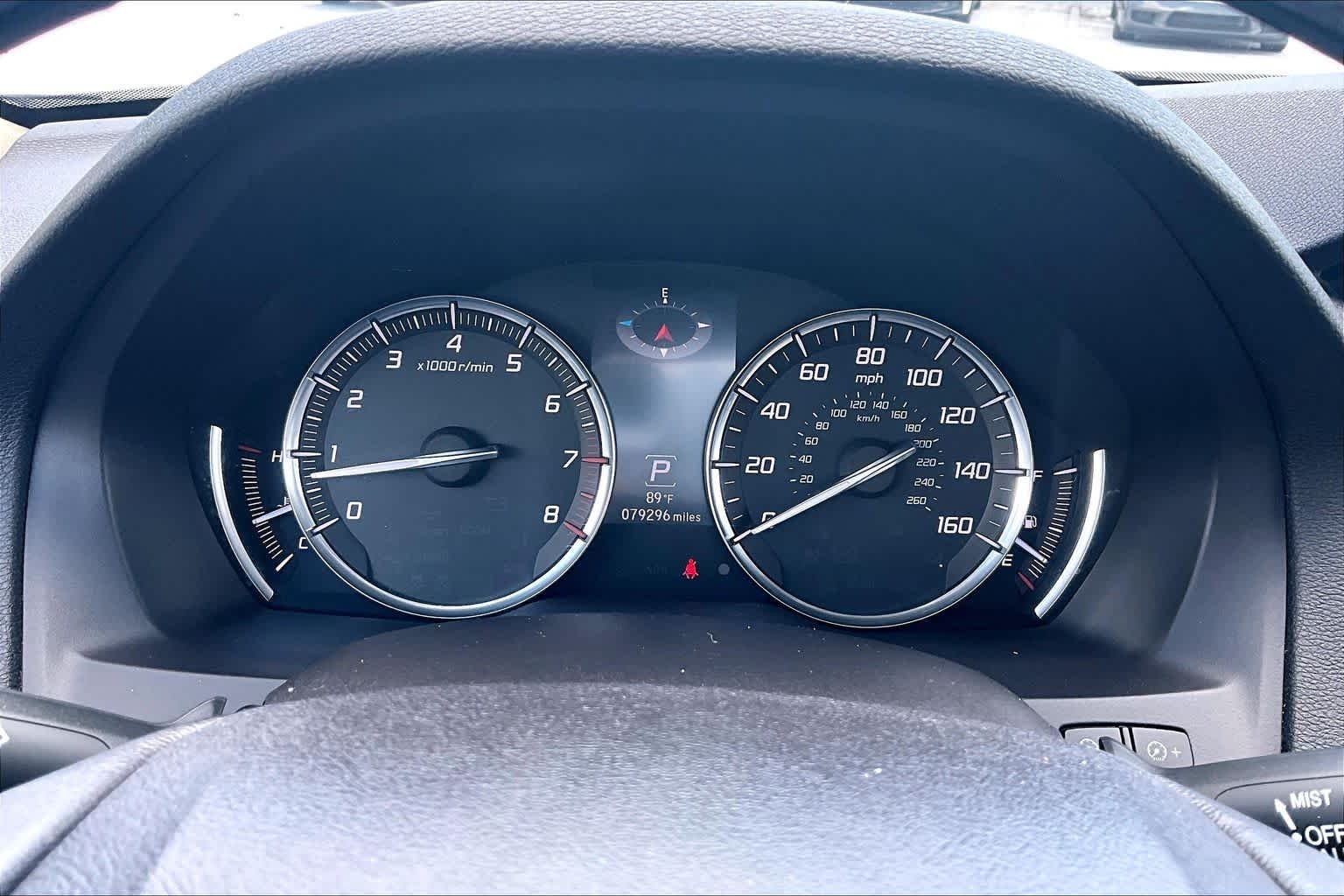 Used 2015 Crystal Black Pearl Acura Tech Pkg image 25