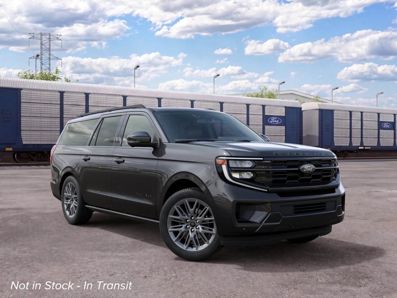 New 2027 Dark Matter Gray Metallic Ford Platinum image 4