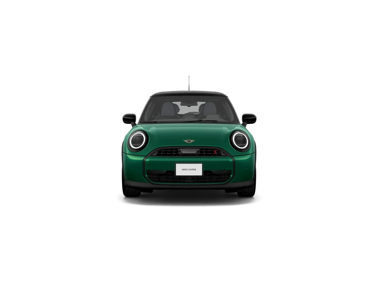 New 2027 British Racing Green IV Metallic MINI SIGNATURE PLUS image 2