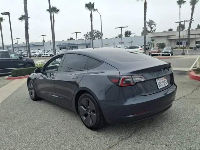 Used 2022 Gray Tesla 4DR SDN RWD STD R image 8
