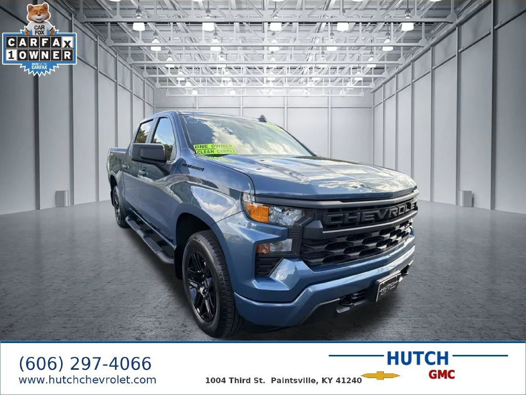 Used 2024 Lakeshore Blue Metallic Chevrolet Custom image 2