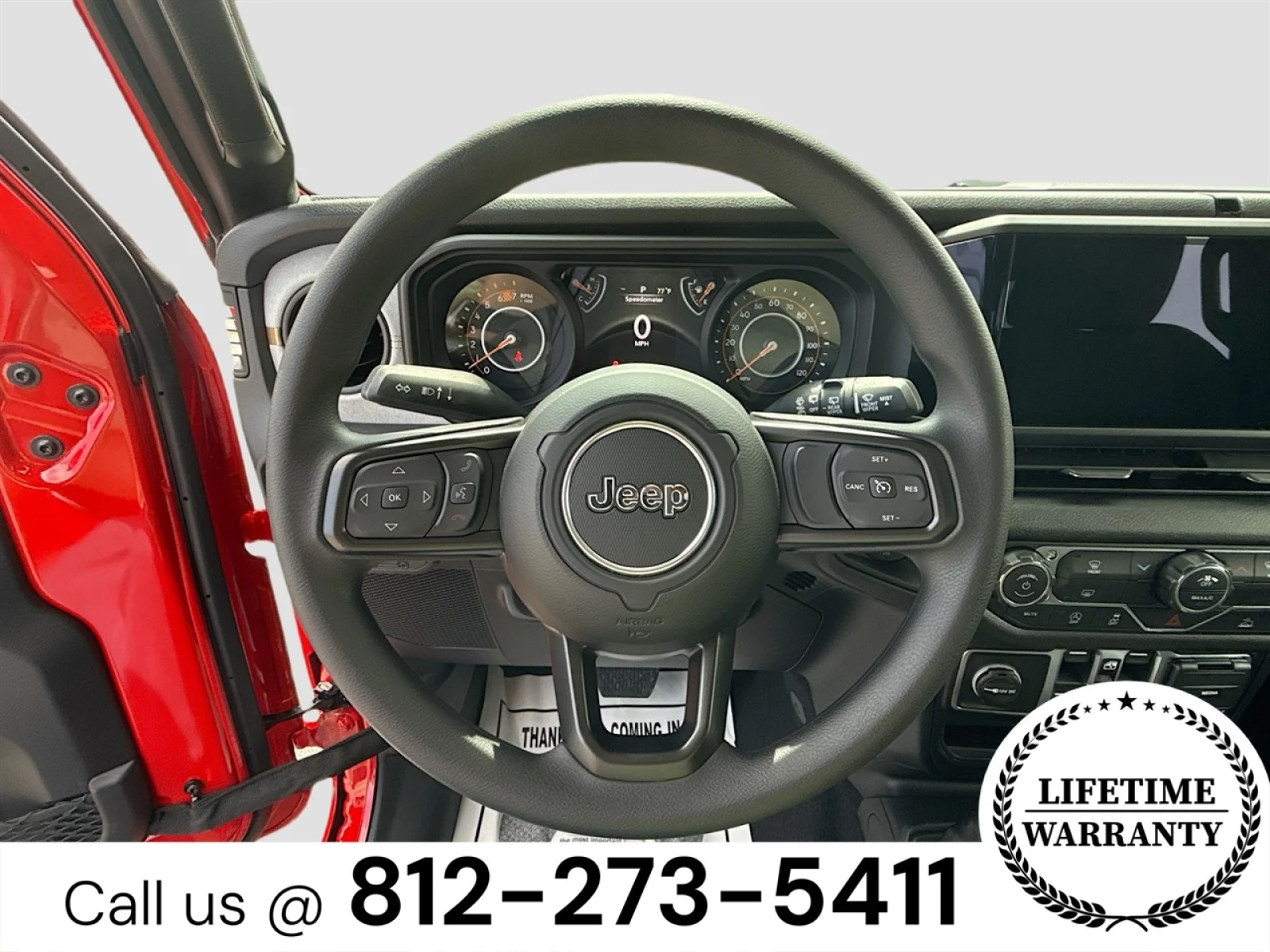 New 2026 Firecracker Red Clearcoat Jeep Sport image 11