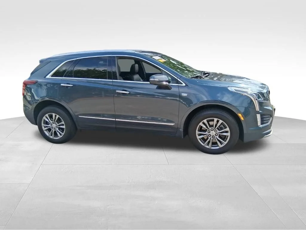 Used 2021 SHADOW METALLIC Cadillac AWD Premium Luxury image 5