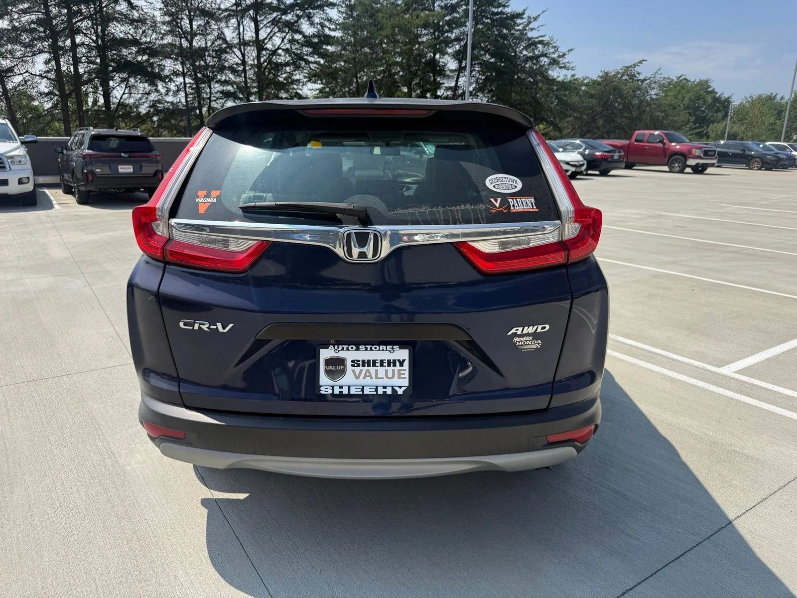 Used 2017 Blue Honda LX image 6