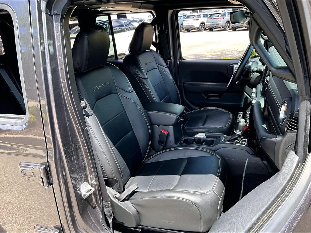 Used 2023 Gray Jeep Sahara 4xe image 11