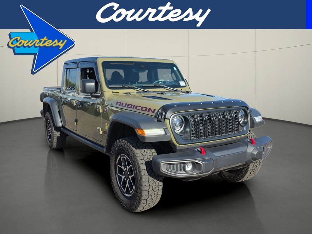 Used 2025 Green Jeep Rubicon image 1
