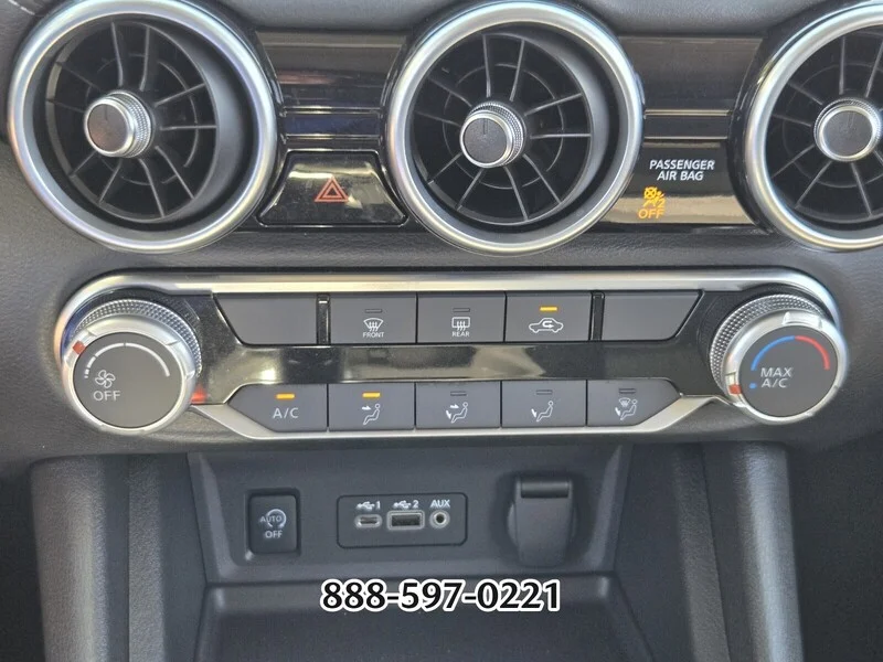 Used 2024 Super Black NISSAN SV image 24