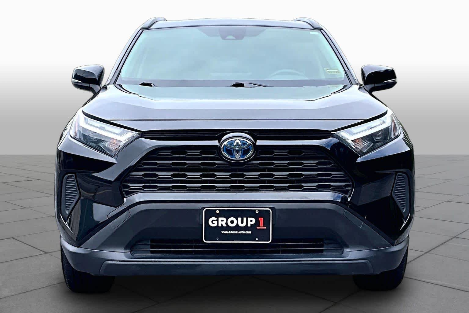 Used 2023 Midnight Black Metallic Toyota Hybrid XLE image 4