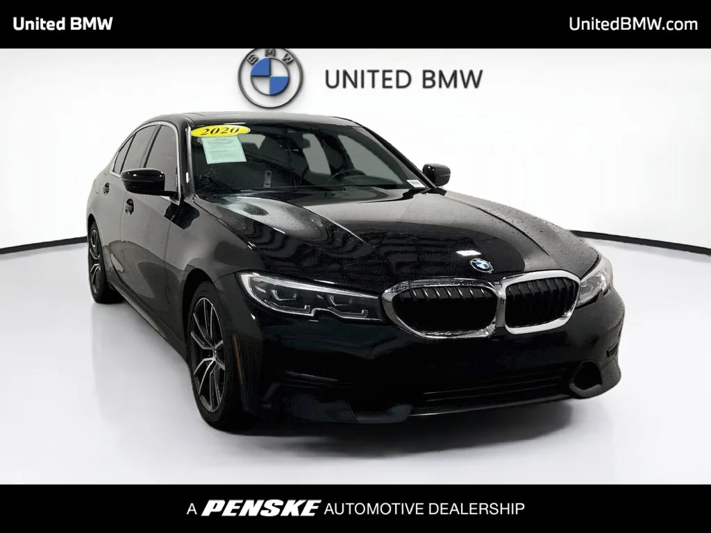 Used 2020 Jet Black BMW 330i image 3