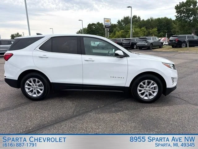 Used 2020 Chevrolet Equinox 2FL with VIN 3GNAXJEV3LS738809 for sale in Sparta, MI